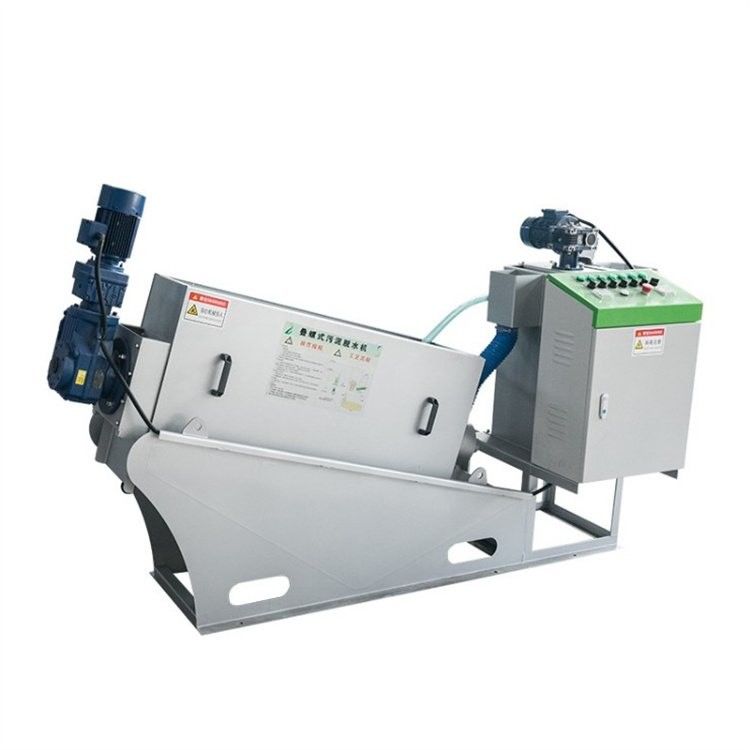 déshydrateur en spirale de boue d'aquiculture d'empileur de vis de l'acier inoxydable 5m3/H