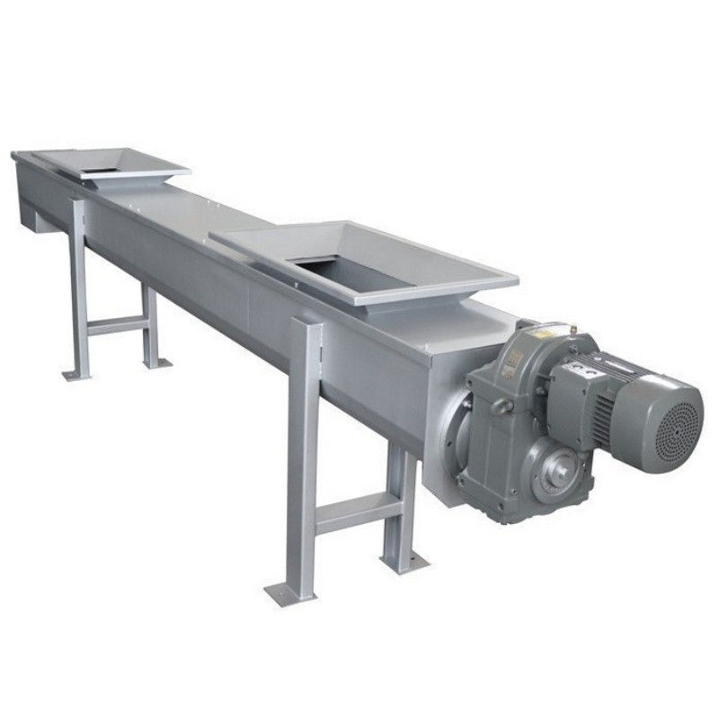 boue shaftless et cendre d'acier inoxydable du convoyeur de vis 10t/h 304 transportant l'équipement