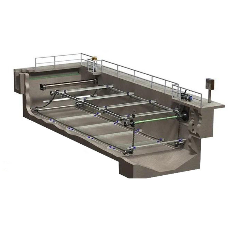 Grattoir de boue à chaînes non métallique dans le réservoir de sédimentation de boue