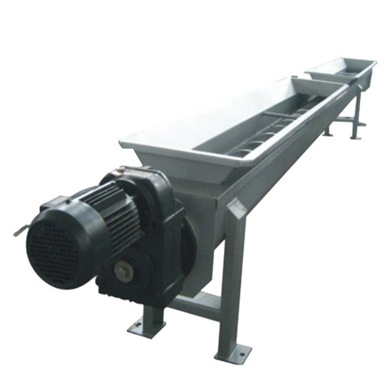 Convoyeur à bande en U de vis Shaftless pour le carbone Ash Concrete de boue de grain de mortier