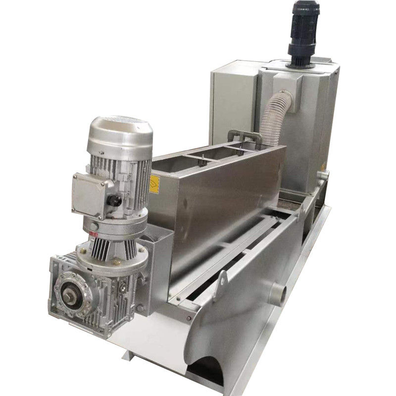 machine de asséchage de disque de déshydrateur de boue de la volute 1-2500kgs/H à vis de boue multi de presse