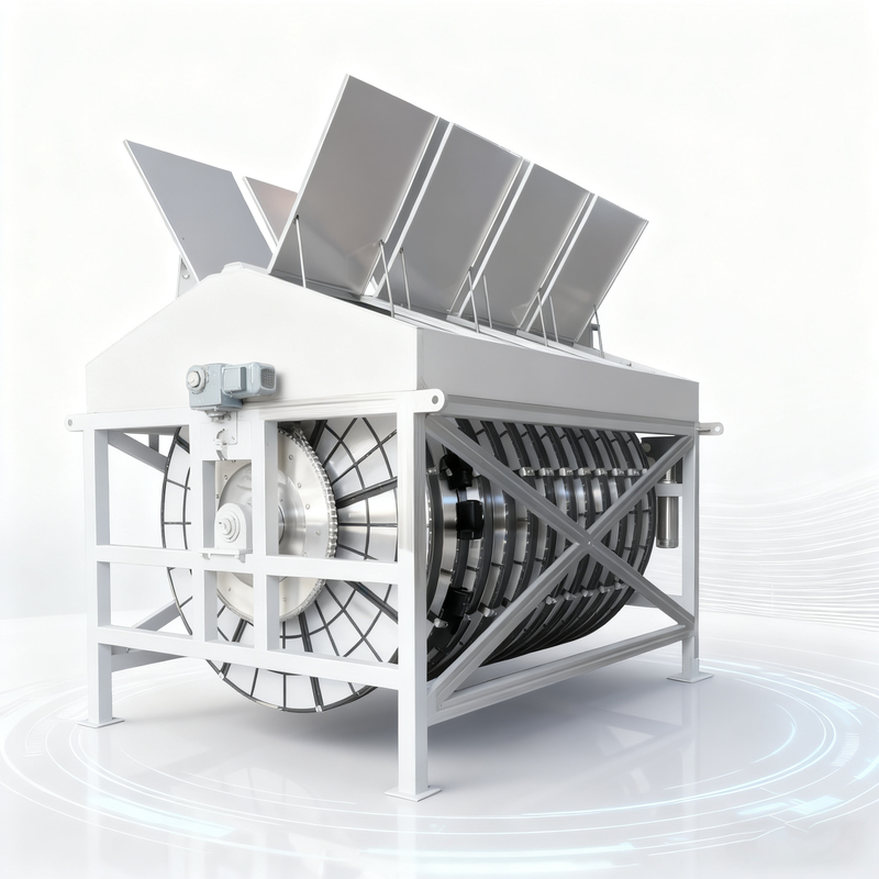 Système de filtration industrielle Filtre à disque rotatif pour filtration de liquide et processus de séparation de solides