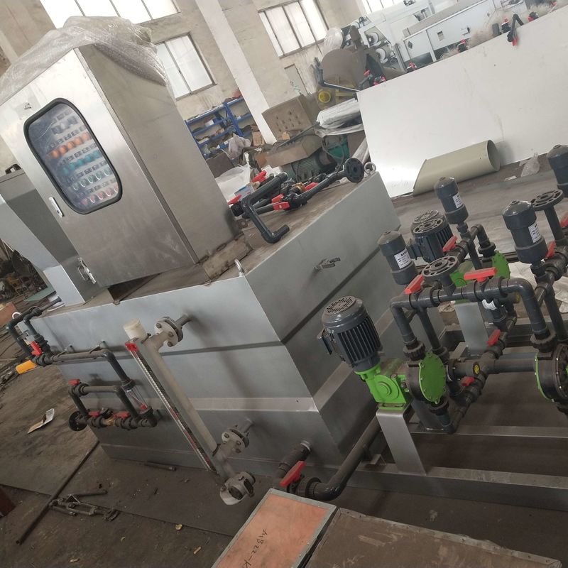 traitement des eaux usées de dosage automatique ISO9001 de la machine 1500L/h