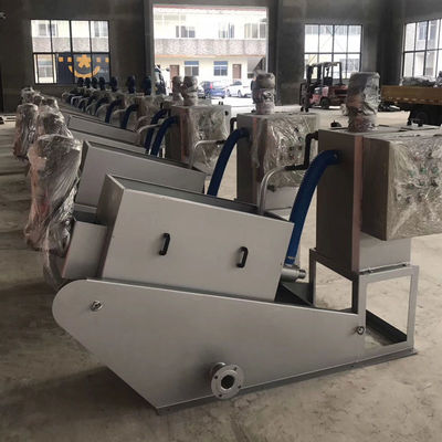 Machine de asséchage de boue de volute de presse à vis pour l'installation de traitement d'eaux usées