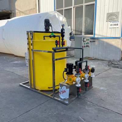 Dispositif de dosage automatique Pac/Pam Polyaluminum Chloride Mixing de traitement des eaux usées