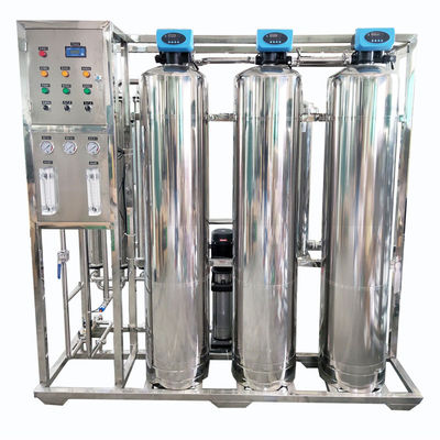 Équipement de traitement de l'eau de l'équipement 500l/H d'eau douce d'épurateur d'eau pure de RO déminéralisé automatique