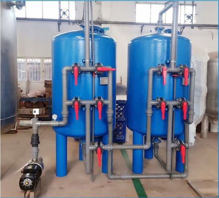 L'acier au carbone a activé des multimédia du carbone SS304 filtrent le traitement de l'eau repris
