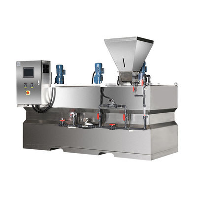 Traitement des eaux résiduaires automatique de SS304 PAM Integrated Dosing System 1000l/H