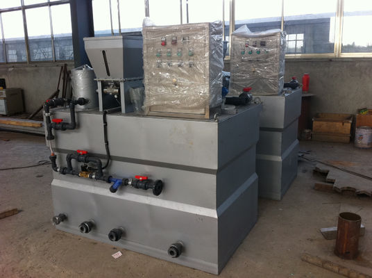 Traitement des eaux résiduaires automatique de SS304 PAM Integrated Dosing System 1000l/H