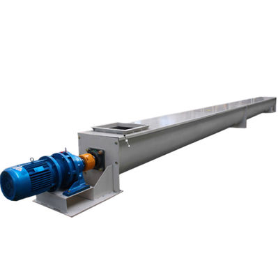 Cannelure de alimentation industrielle de la machine SS304 U de convoyeur de vis de boue de Shaftless
