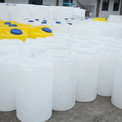 PE inférieur du rond 100L dosant le seau Pac/Pam Chemical Sewage Agent Mixing