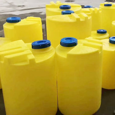 dosage de mélange en plastique de PAM Dissolving Sewage Treatment Reagent de seau de fond plat du PE 200L