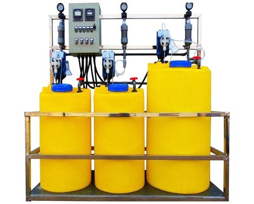 Dissolution à émission lente de Pac Pam Flocculant Automatic Dosing Machine du PE 1000L/H