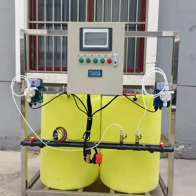 Dissolution à émission lente de Pac Pam Flocculant Automatic Dosing Machine du PE 1000L/H