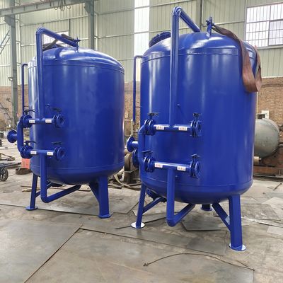 Le sable peu profond de quartz a activé le lissage automatique de filtre d'acier inoxydable de carbone