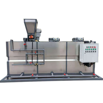 La boîte 500L/H trois a intégré le traitement des eaux usées de dispositif de PAM Dry Powder Automatic Dosing