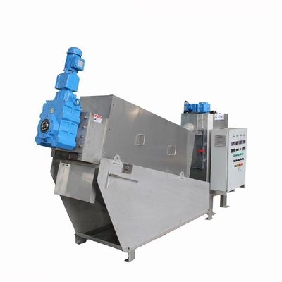 équipement de asséchage de asséchage de boue d'usine de nourriture de machine de la boue 15m3/H en spirale