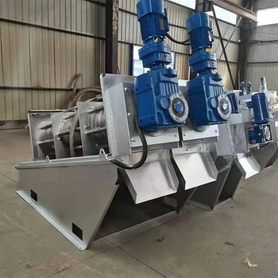 équipement de asséchage de asséchage de boue d'usine de nourriture de machine de la boue 15m3/H en spirale