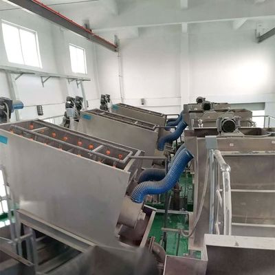 équipement de asséchage de asséchage de boue d'usine de nourriture de machine de la boue 15m3/H en spirale