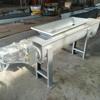 boue shaftless et cendre d'acier inoxydable du convoyeur de vis 10t/h 304 transportant l'équipement