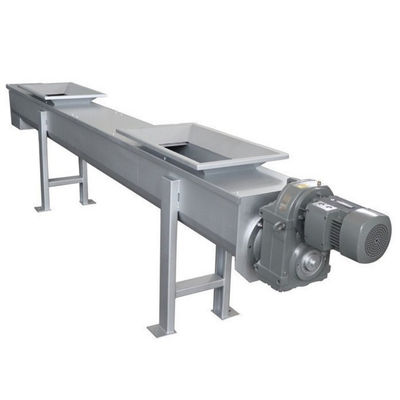 boue shaftless et cendre d'acier inoxydable du convoyeur de vis 10t/h 304 transportant l'équipement