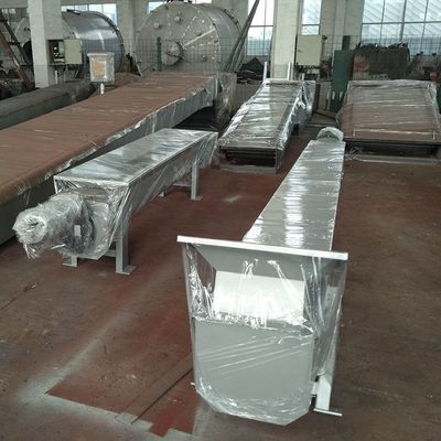 boue shaftless et cendre d'acier inoxydable du convoyeur de vis 10t/h 304 transportant l'équipement