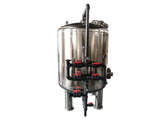 Équipement 2T/H industriel de traitement des eaux usées de filtre de charbon actif de l'acier inoxydable 304