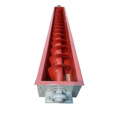 système de convoyeur en spirale shaftless de grain de cendre de charbon de convoyeur de vis de l'acier au carbone 2m3/H