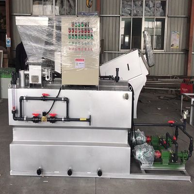 1500L/H a intégré le dispositif de dosage automatique PAC/PAM Chlorine Acid Alkali Dosing