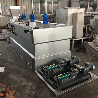 1500L/H a intégré le dispositif de dosage automatique PAC/PAM Chlorine Acid Alkali Dosing