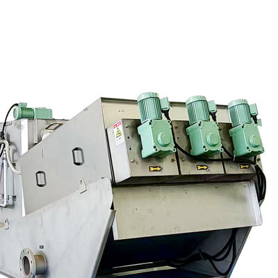 équipement de traitement de boue de fumier de ferme de machine de asséchage de boue de la spirale 20m3/H