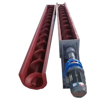 type convoyeur shaftless de 3m3/h U de spirale d'axe de boue d'alimentation de convoyeur de vis d'acier au carbone