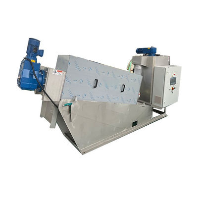 Machine de déshydratation des boues de presse à vis 50m3/H pour usine chimique