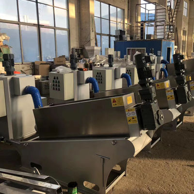 Machine de déshydratation des boues de presse à vis 50m3/H pour usine chimique