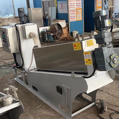 Machine de déshydratation des boues de presse à vis 50m3/H pour usine chimique
