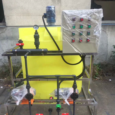 Système de dosage automatique liquide chimique pour le traitement des eaux résiduaires d'usine de teinture