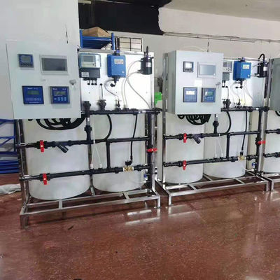 Système de dosage automatique liquide chimique pour le traitement des eaux résiduaires d'usine de teinture