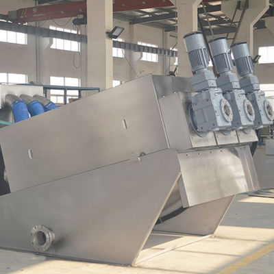 Machine de asséchage de boue industrielle de volute pour la volaille Duck Pig Fecal