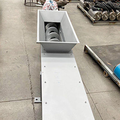 Convoyeur à bande en U de vis Shaftless pour le carbone Ash Concrete de boue de grain de mortier