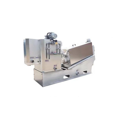 Séparation solide-liquide de machine de asséchage de boue à vis complètement automatique