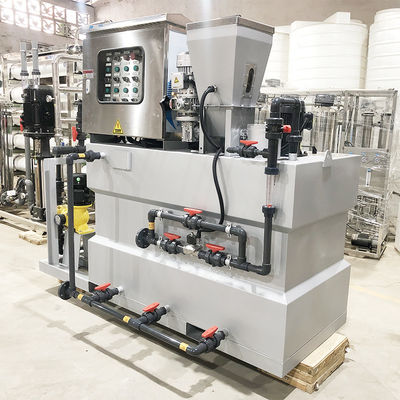 Base acide complètement automatique de machine de dosage de poudre sèche de PAM PAC intégrée
