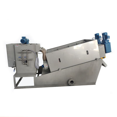 Presse à vis automatique de machine de déshydratation de boue de vis empilée mobile