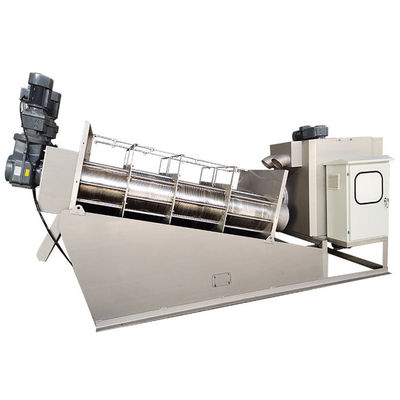 Presse à vis automatique de machine de déshydratation de boue de vis empilée mobile