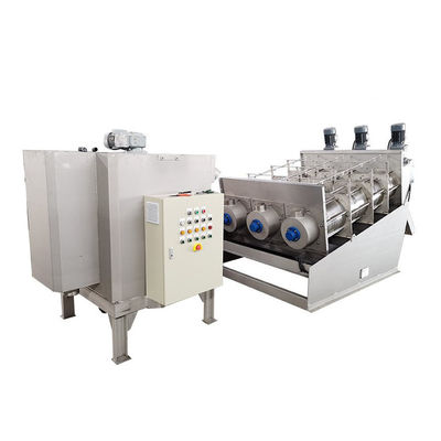 Presse à vis automatique de machine de déshydratation de boue de vis empilée mobile