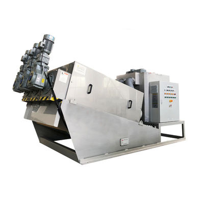 Presse à vis automatique de machine de déshydratation de boue de vis empilée mobile