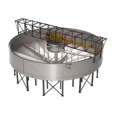 Acier inoxydable 304 de grattoir de boue d'entraînement de centre de réservoir de sédimentation d'eaux d'égout