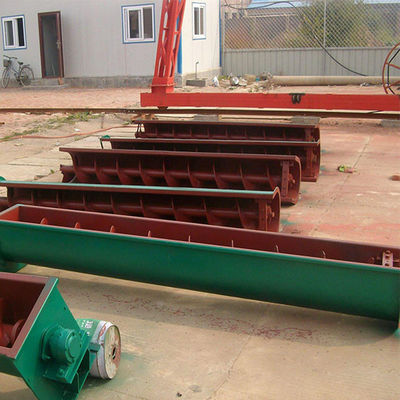 Le type convoyeur de Shaftless U de vis en spirale de chaux a incliné industriel horizontal