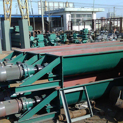 Le type convoyeur de Shaftless U de vis en spirale de chaux a incliné industriel horizontal