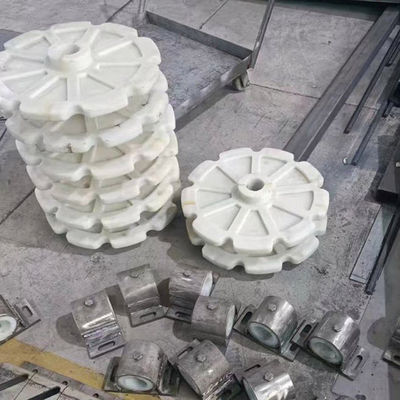 Type à chaînes grattoir d'acier inoxydable du grattoir 304 de boue de plat à chaînes de boue