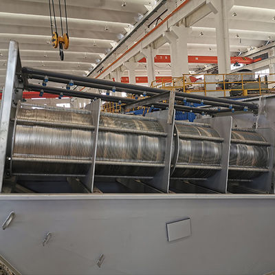 Taux élevé de asséchage de déshydratation de machine de la boue SS304 en spirale automatique